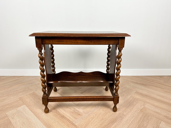 Image 1 of Tavolino vintage Barley Twist / portariviste