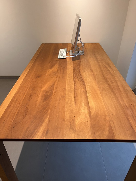 Image 1 of Arco Essenza Dining Table Cherry Wood