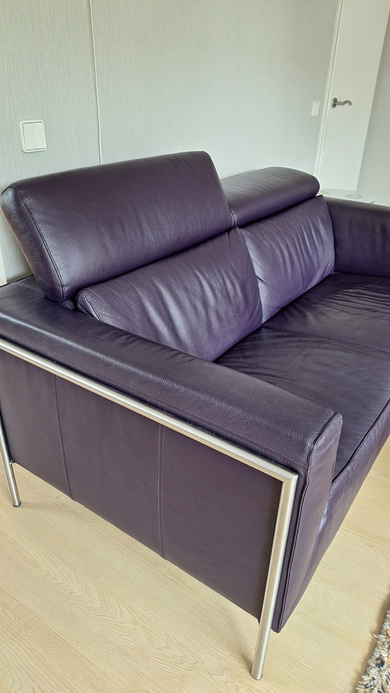 Image 1 of Divani Leather Sofa Collection Pelle