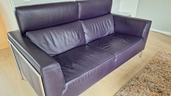 Image 1 of Divani Leather Sofa Collection Pelle