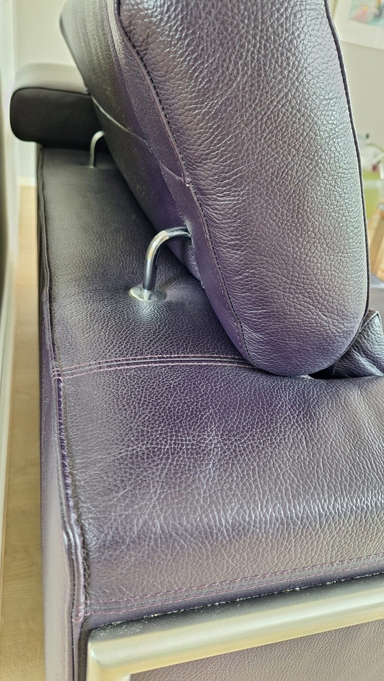 Image 1 of Divani Leather Sofa Collection Pelle