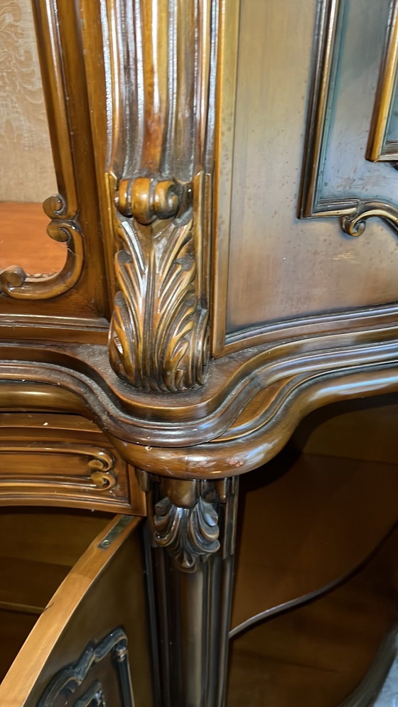 Image 1 of Italian Baroque Display Cabinet