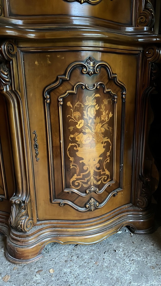 Image 1 of Italian Baroque Display Cabinet