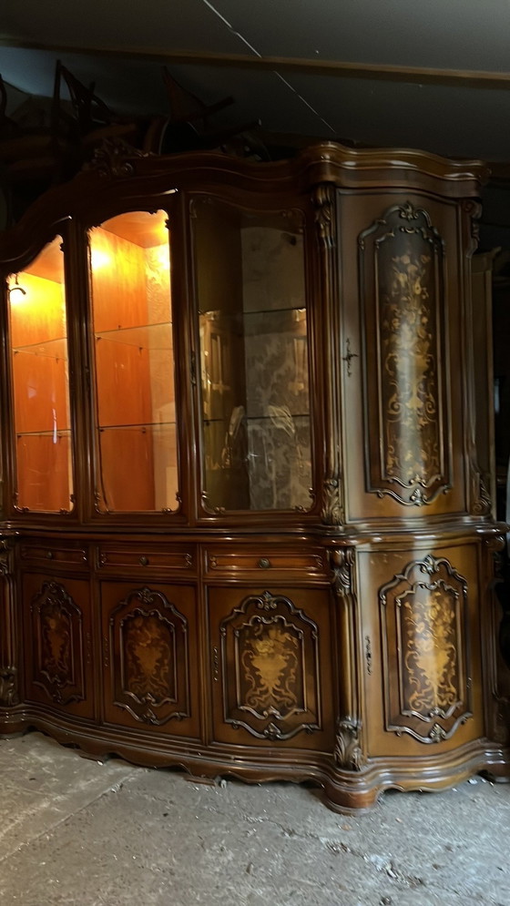 Image 1 of Italian Baroque Display Cabinet