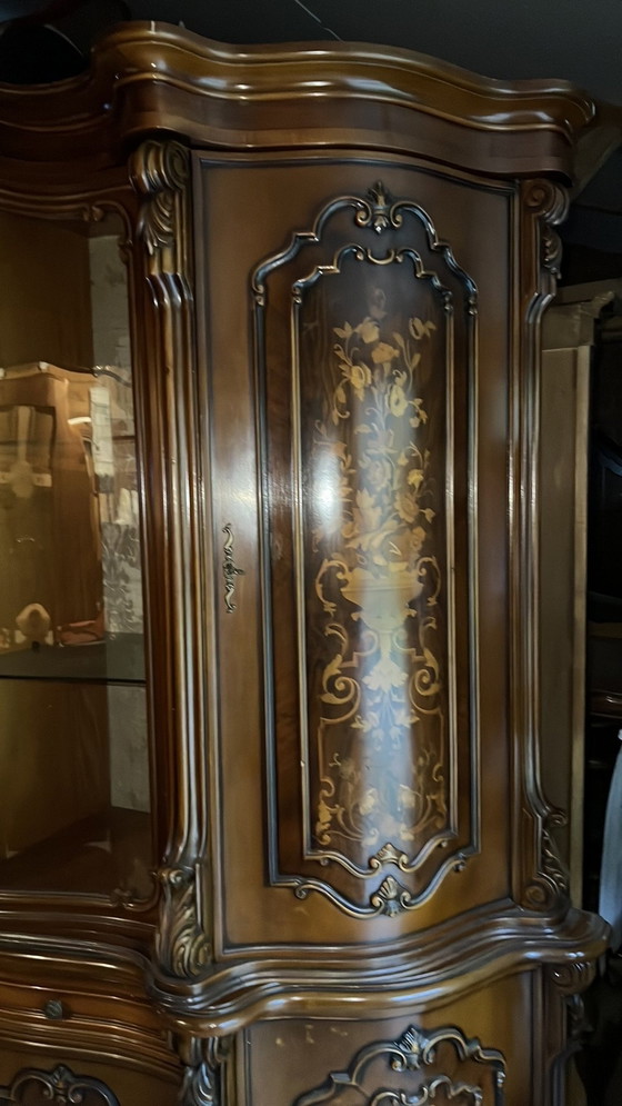 Image 1 of Italian Baroque Display Cabinet