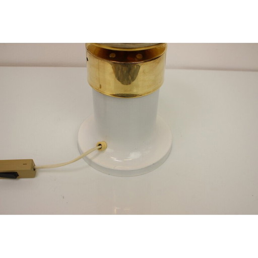 Mid-century brass table lamp by Kamenicky Senov, Czechoslovakia 1960s