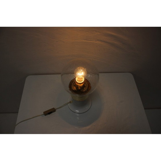 Image 1 of Lampada da tavolo in ottone di metà secolo di Kamenicky Senov, Cecoslovacchia, anni '60