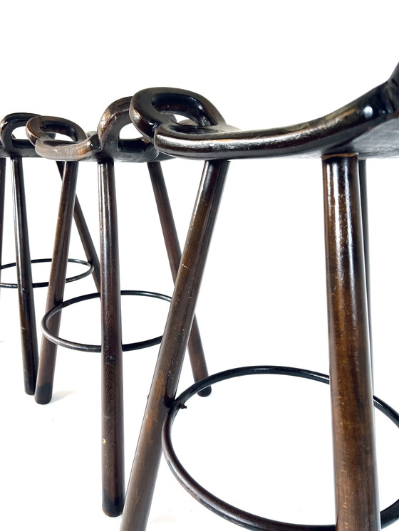 Image 1 of 4X Spanish Stools, Sergio Rodriguez, Conoform