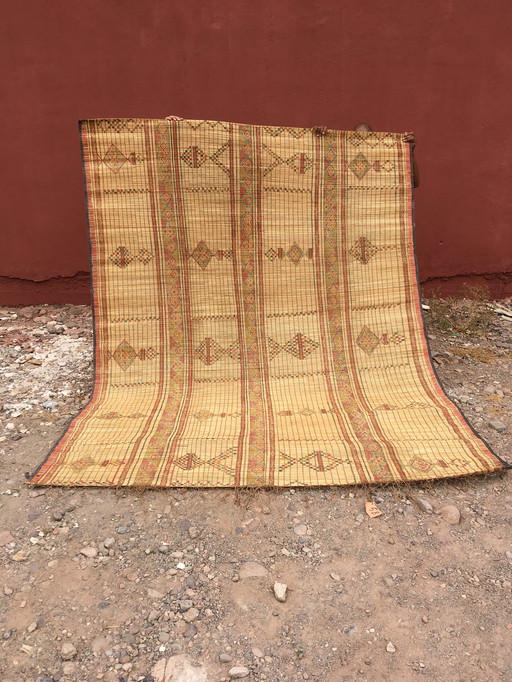 Mauritanian mat Touareg carpet 2.84X 2.17 M