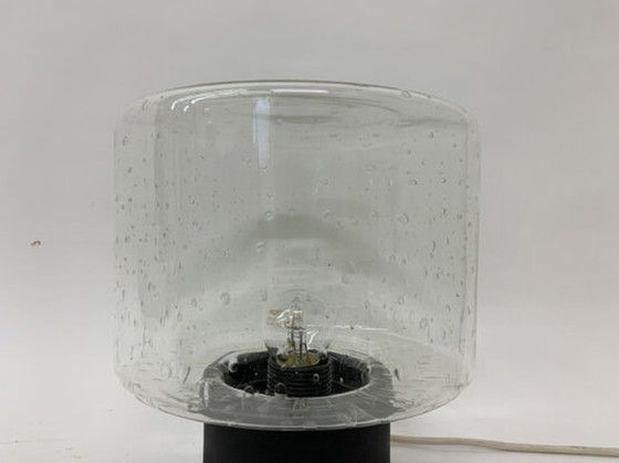 Image 1 of 1x Glass Ceiling Lamp, Mid-Century Design, 1960’s