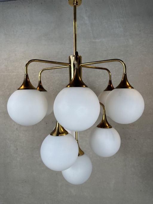 Vintage brass chandelier