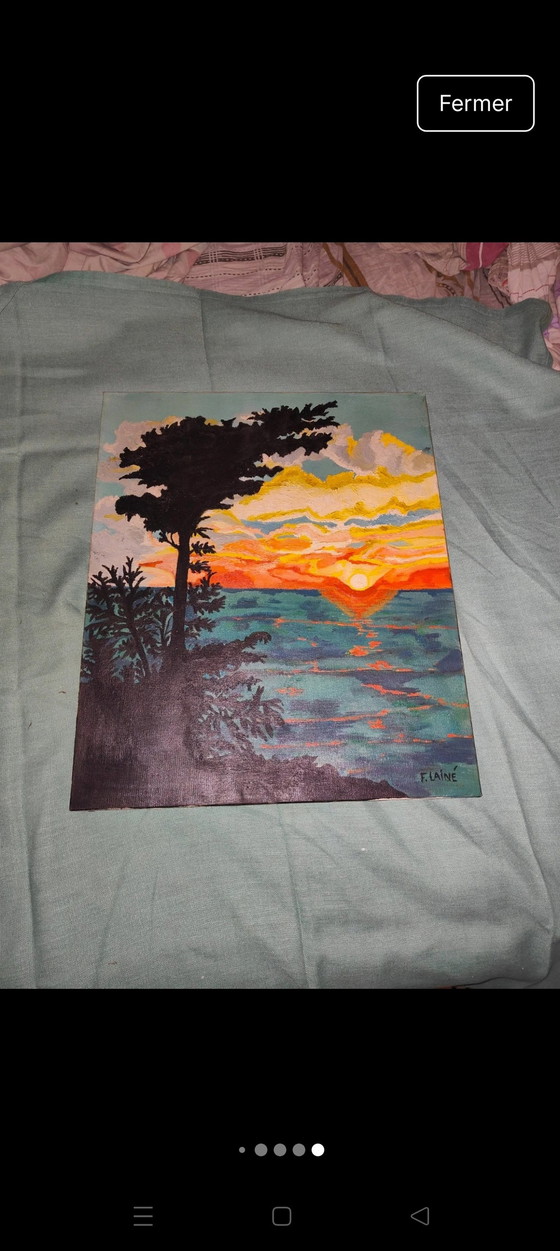 Image 1 of Painting By F.Laine