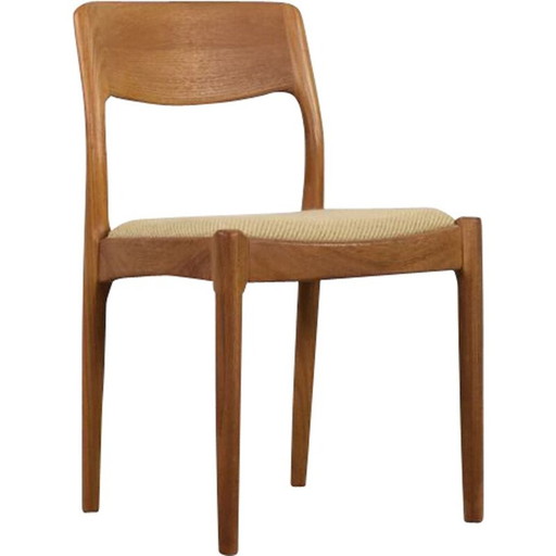 Vintage Danish teak dinning chair by Juul Kristensen for Jk Denmark, 1960s
