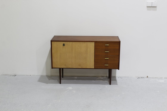 Image 1 of Buffet vintage, meuble à chaussures - bois, 1960s