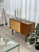 Vintage sideboard, shoe cabinet - wood, 1960s