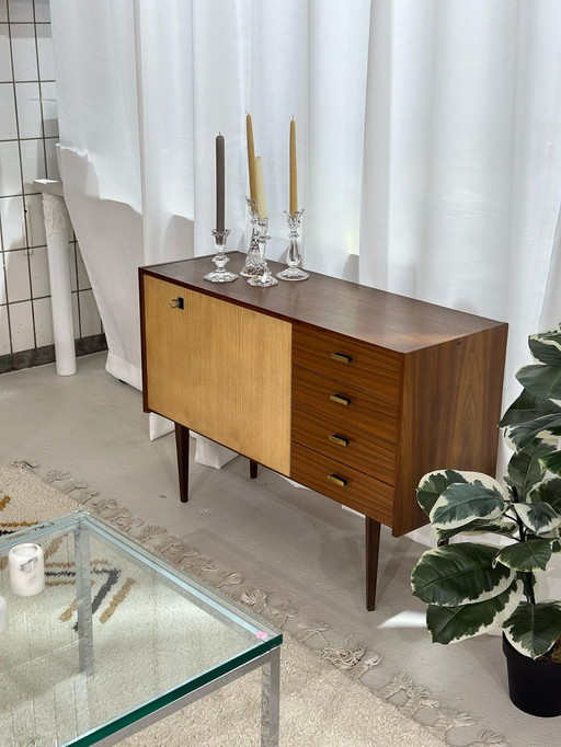Buffet vintage, meuble à chaussures - bois, 1960s