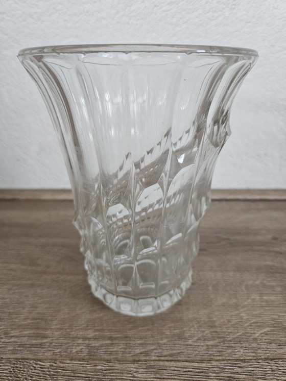 Image 1 of Val Saint Lambert Vase Art-Deco Luxval Collection Gabriel 1935