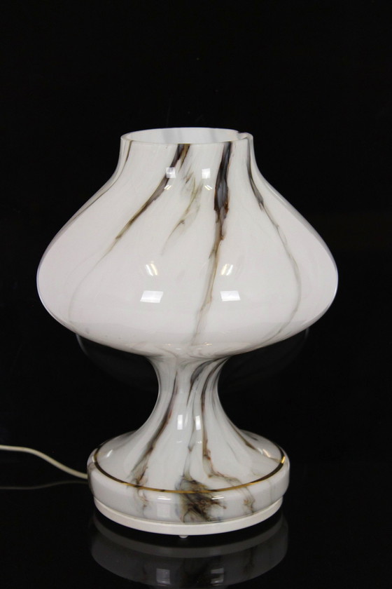 Image 1 of Opp Jihlava Glass Table Lamp By Stepan Tabery