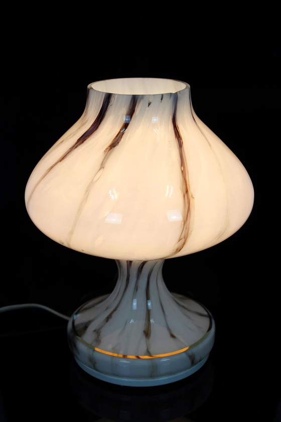 Image 1 of Opp Jihlava Glass Table Lamp By Stepan Tabery