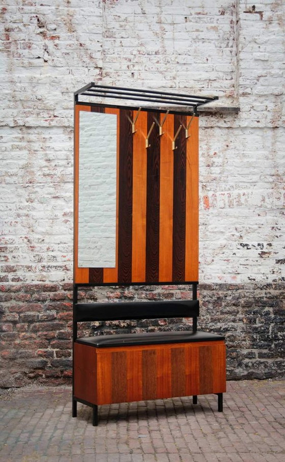 Vintage coat rack hall furniture 295 Whoppah