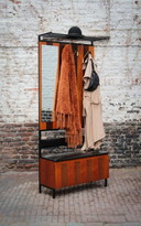 Porte-manteau/meuble d'entrée vintage