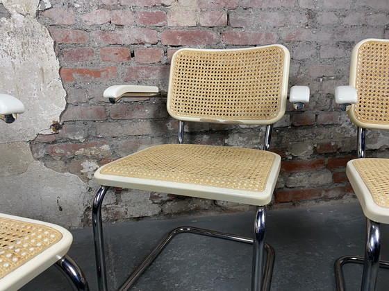 Image 1 of 3x Thonet S 64 cantilever chairs by Marcel Breuer