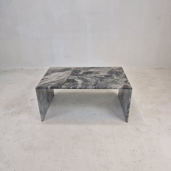 Image 1 of Italian vintage marble coffee table, 1980s