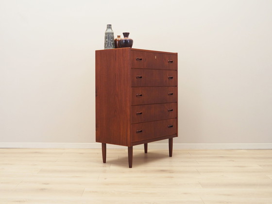 Image 1 of Teak Chest Of Drawers, Danish Design, 1970S, Production: Denmark