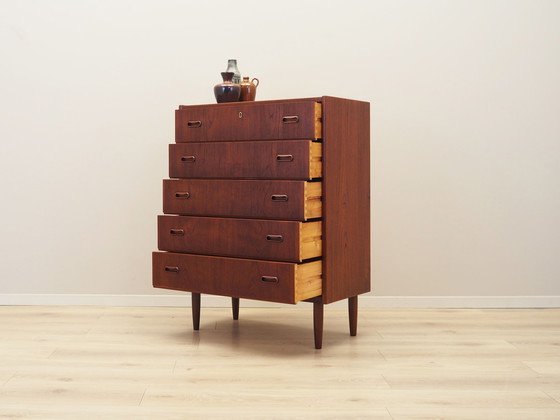 Image 1 of Teak Chest Of Drawers, Danish Design, 1970S, Production: Denmark