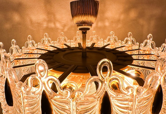 Image 1 of Lampadario vintage di grandi dimensioni