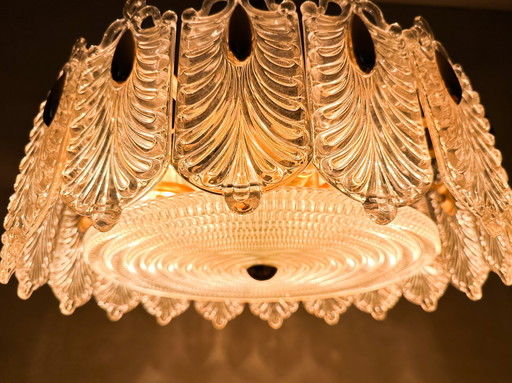 Lampadario vintage di grandi dimensioni
