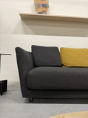 2 Rolf Benz Tondo 3 Seater Sofa Set Anthracite Fabric