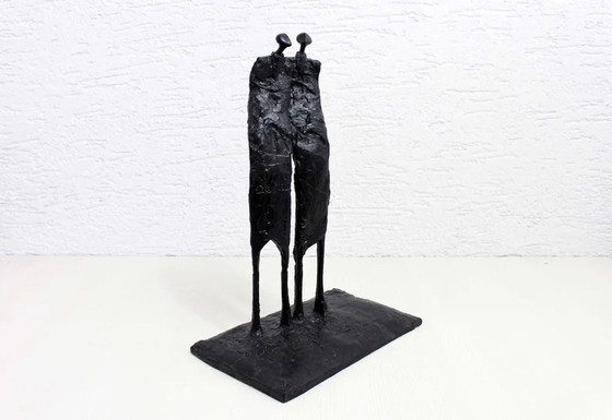 Image 1 of Modernist resin sculpture 1998