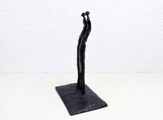 Image 1 of Modernist resin sculpture 1998