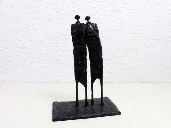 Image 1 of Modernist resin sculpture 1998