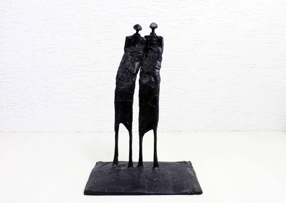 Image 1 of Modernist resin sculpture 1998