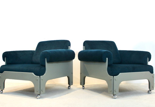 SZ 85 Spectrum Easy Chairs by Jan Pieter Berghoef