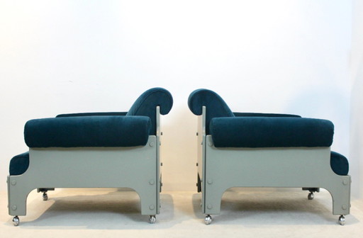 SZ 85 Spectrum Easy Chairs by Jan Pieter Berghoef