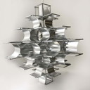Lampada a sospensione vintage Cassiope di Max Sauze, 1970
