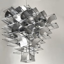 Lampada a sospensione vintage Cassiope di Max Sauze, 1970