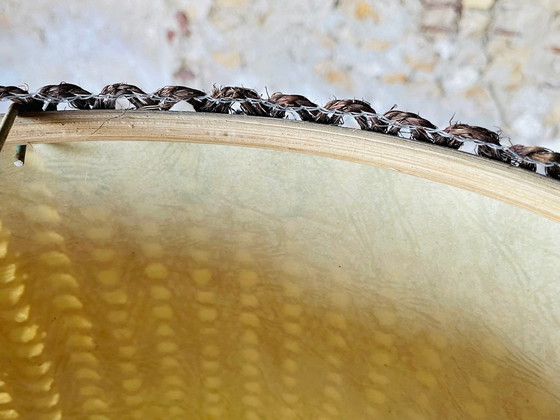 Image 1 of Lampada a sospensione vintage in corda di sisal, anni '70