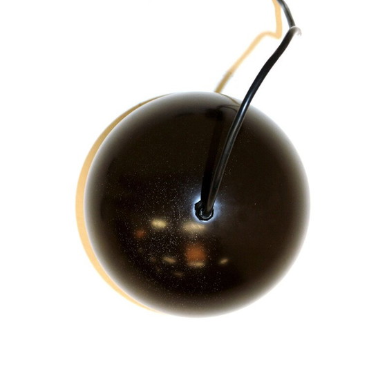 Image 1 of Coppia di sospensioni sferiche in metallo vintage scandinave, Svezia, 1970