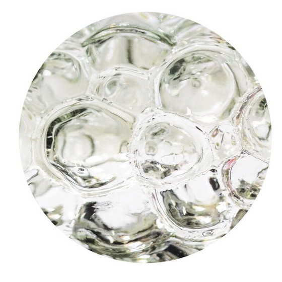 Image 1 of Pair of vintage bubble glass table lamps by Hawill, 1960