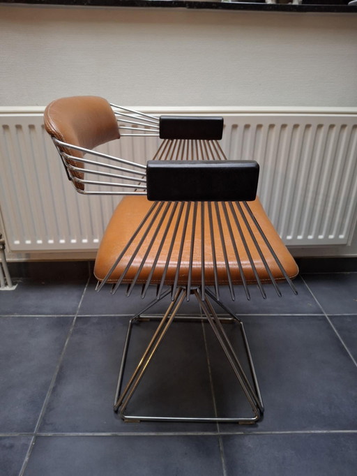 Design Chairs 1960s By Rudy Verelst Delta Orange