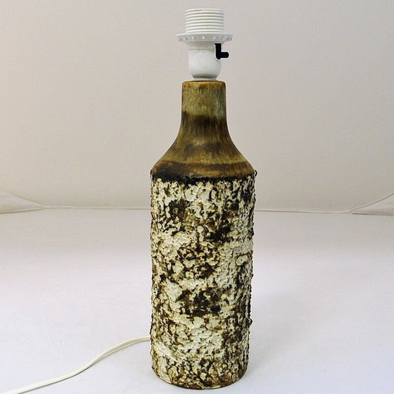 Image 1 of Vintage ceramic table lamp by Bruno Karlsson for Ego, Sweden 1970