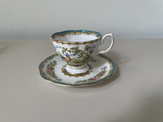 Image 1 of Royal Albert - Cup And Saucer "Chelsea Bird"