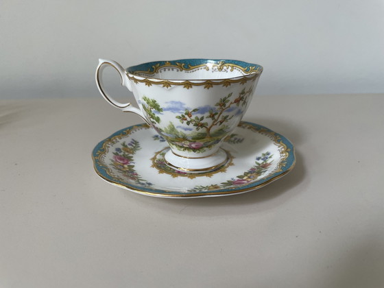 Image 1 of Royal Albert - Cup And Saucer "Chelsea Bird"