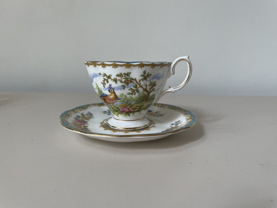 Image 1 of Royal Albert - Cup And Saucer "Chelsea Bird"