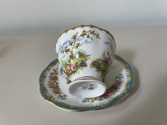 Image 1 of Royal Albert - Cup And Saucer "Chelsea Bird"