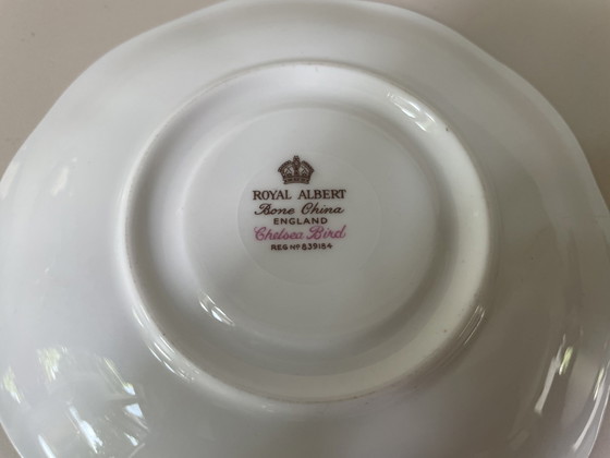 Image 1 of Royal Albert - Cup And Saucer "Chelsea Bird"